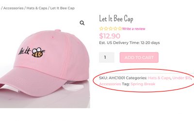 Hide Specific Product Meta in Woocommerce
