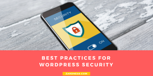 Best Practices for WordPress Security